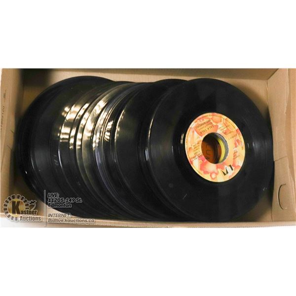 50 ROCK 45 RPM JUKE BOX RECORDS