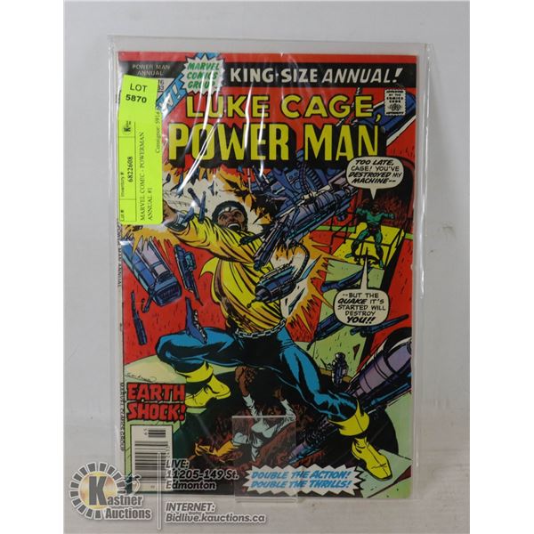 MARVEL COMIC - POWERMAN ANNUAL #1