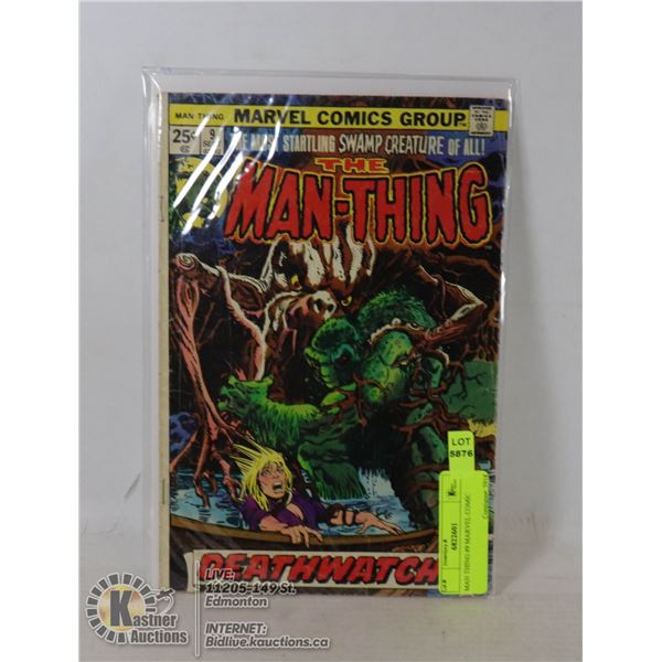 MAN THING #9 MARVEL COMIC
