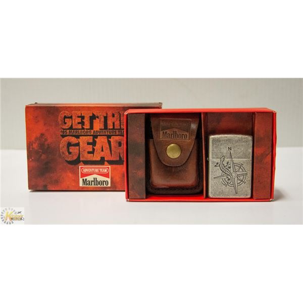 MARLBORO COLLECTORS LIGHTER & CASE IN BOX