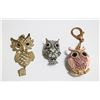 Image 1 : RHINESTONE OWL COLLECTION ALL TOGETHER