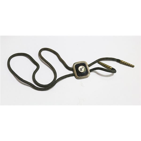 VINTAGE HORSE JUMPING BOLO TIE