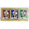 Image 1 : 3 EXCLUSIVE CROSBY PARALLEL CARDS