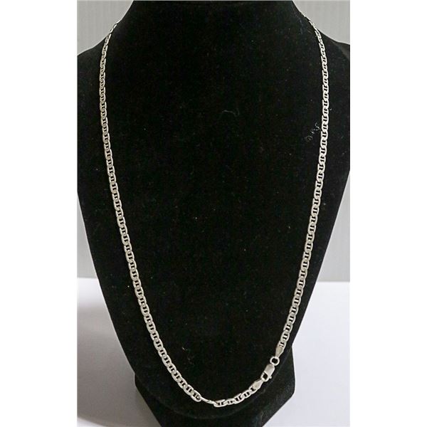HEAVY .925 SOILD SILVER ITALIAN ANCHOR LINK CHAIN