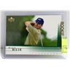 Image 1 : MIKE WEIR GOLF ROOKIE CARD CANADIAN BOY