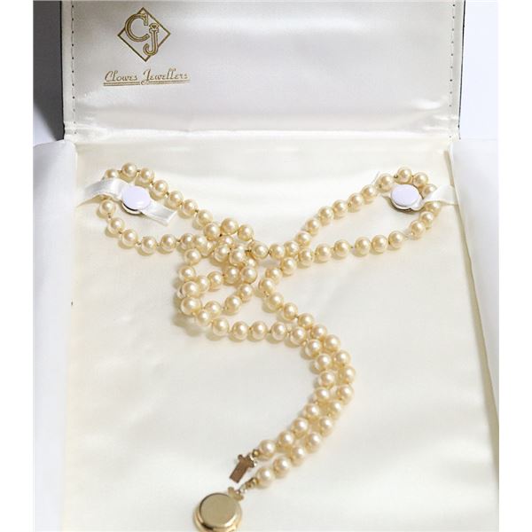 CLOWES JEWELLERS CULTURED PEARL BEAUTIFUL NECKLACE