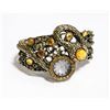 Image 1 : RHINESTONE GEMMED WRAP AROUND SNAKE WATCH
