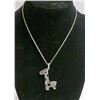 Image 1 : SILVER GIRAFFE NECKLACE