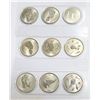 Image 1 : 6 PIECE SET OF HARRY POTTER SILVER COLLECTORS COIN