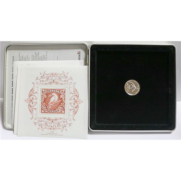 MILLENNIUM KEEPSAKE COIN AND STAMP SET IN  TIN