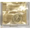 Image 1 : 1999 CANADIAN 25 CENT COIN CERTIFIED ICCS MS-67