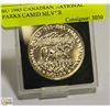 Image 1 : BU 1985 CANADIAN NATIONAL PARKS CASED SILVER