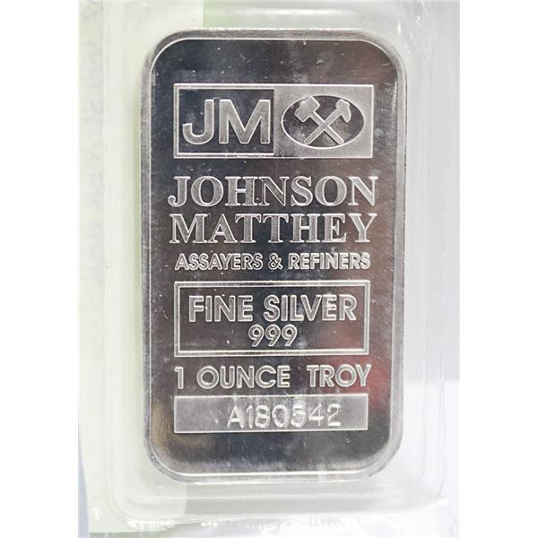 1 OZ .999 SILVER BAR