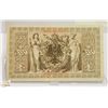 Image 2 : 1910 GERMAN 1000 MARK BANK NOTE 7" X 4"