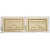 Image 2 : UNC 1920 AUSTRIA 10 & 20 HELLER NOTED BANK NOTES