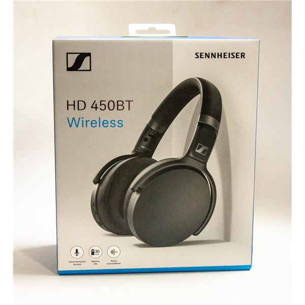 SENNHEISER HD 450BT WIRELESS HEADPHONES