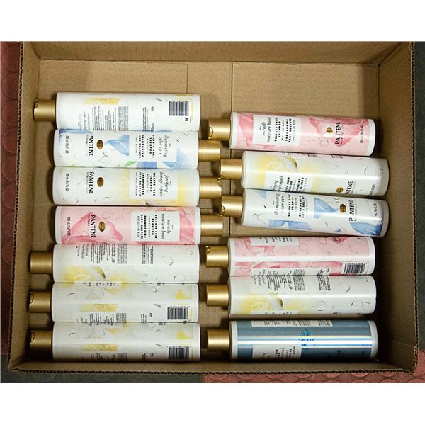 FLAT LOT OF PANTENE HAIR PRODUCTS