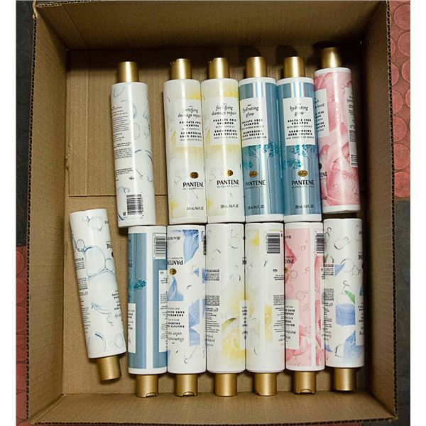 FLAT LOT OF PANTENE HAIR PRODUCTS