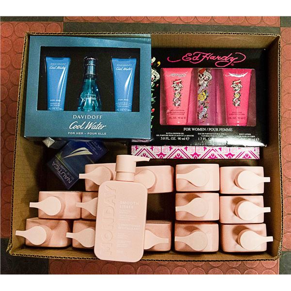 FLAT LOT OF FRAGRANCE AND SHAMPOO