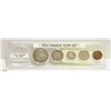 Image 1 : 1934 CANADIAN SILVER COIN SET IN COLLECTOR HOLDER
