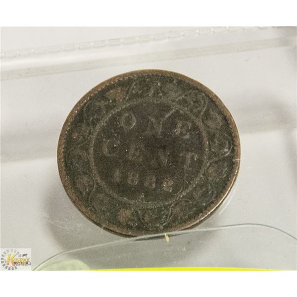 1882 CANADIAN LARGE PENNY