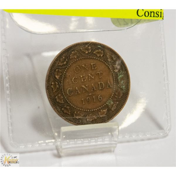1916 CANADIAN LARGE PENNY
