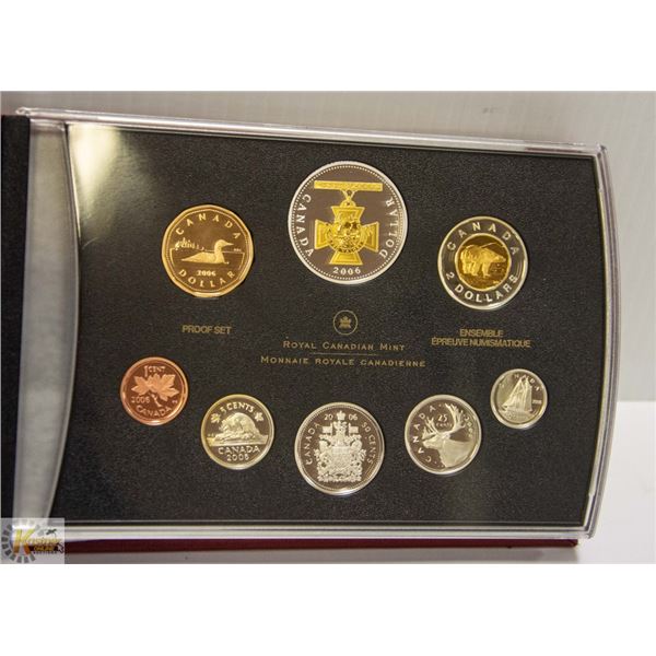 STERLING SILVER CANADIAN MINT 2006 COIN SET