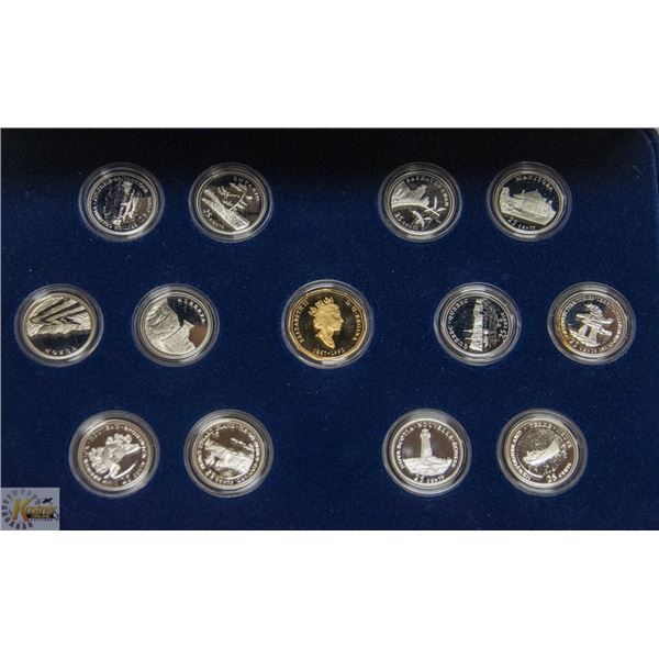 STERLING SILVER 1992 25 CENT CANADIAN MINT