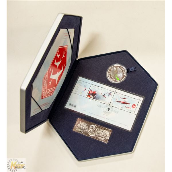 STERLING SILVER  SNOWBIRDS COLLECTOR HOLOGRAM