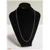 Image 1 : .925 SOLID SILVER ITAILIAN CUBAN LINK CHAIN 20"