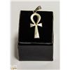 Image 1 : VINTAGE .925 SILVER ANKH PENDANT 1 1/4"