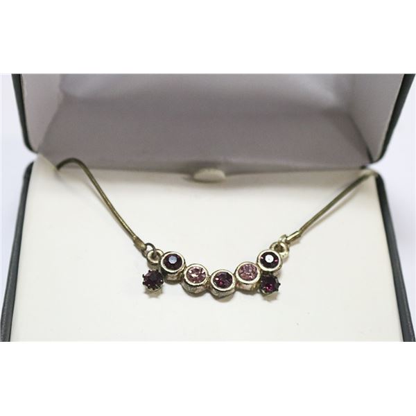 GLORIA VANDERBILT DESIGNER NECKLACE & EARRINGS