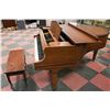 Image 6 : HENTZMAN 7' GRAND PIANO-WATER DAMAGED