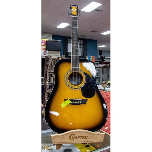 VINTAGE WASHBURN ACOUSTIC LIMITED EDITION GUITAR