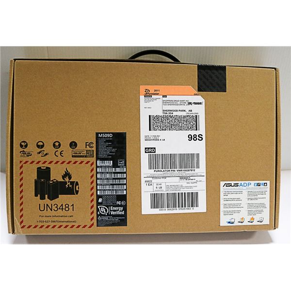 ASUS M509D LAPTOP NEW IN BOX