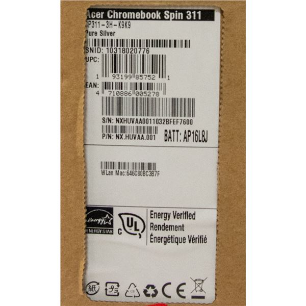 ACER CHROMEBOOK SPIN 311 LAPTOP NEW IN BOX