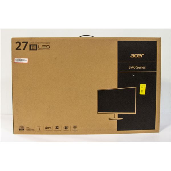 ACER SA270 LCD MONITOR NEW IN BOX