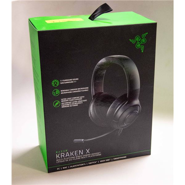 RAZER KRAKEN X WIRED GAMING HEADSET