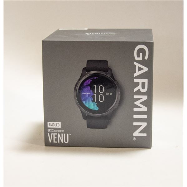 GARMIN GPS SMART WATCH VENU AMOLED NEW IN BOX