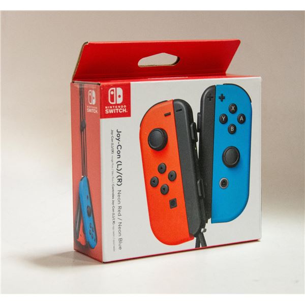 NINTENDO SWITCH JOY CON RED/WHITE NEW IN BOX