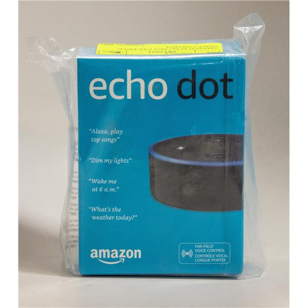 AMAZON ECHO DOT FAR-FIELD VOICE CONTROL