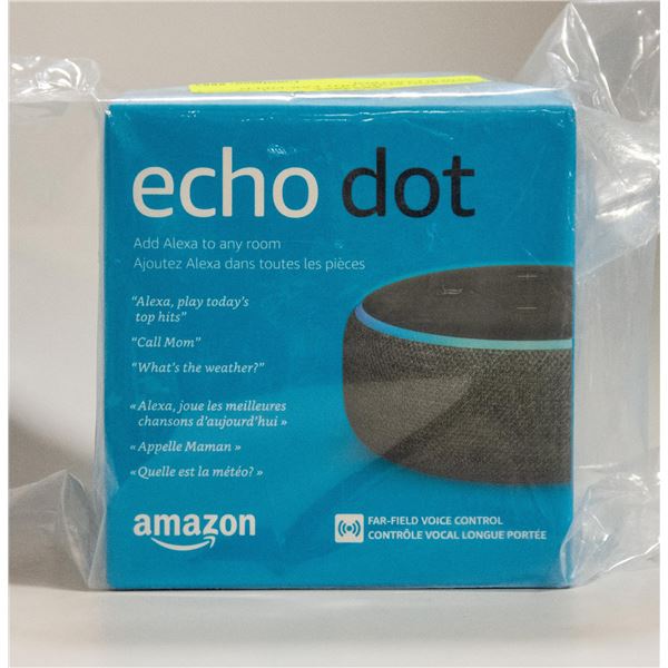 AMAZON ECHO DOT FAR-FIELD VOICE CONTROL