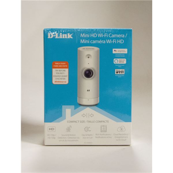 D-LINK MINI HD WI-FI CAMERA NEW IN BOX