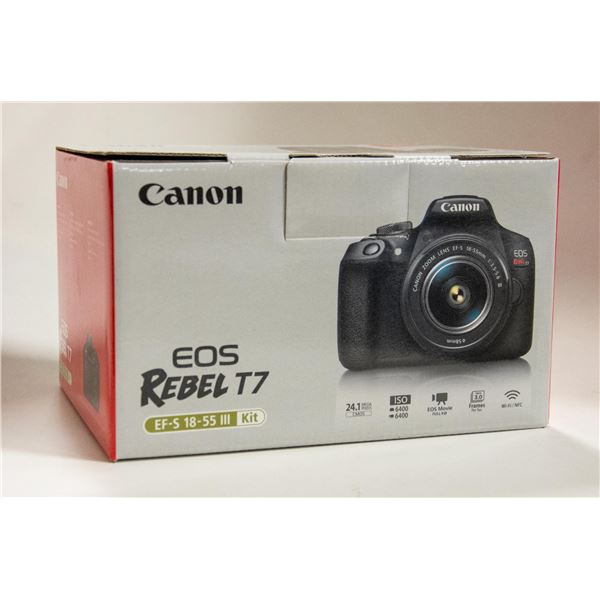 CANON EOS REBEL T7 CAMERA EF-S III KIT