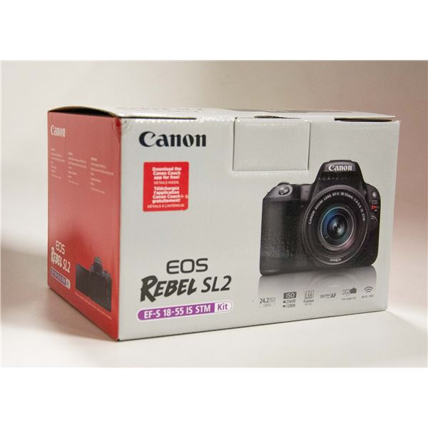 CANON EOS REBEL SL2 CAMERA KIT EF-S 18-55 IS STM