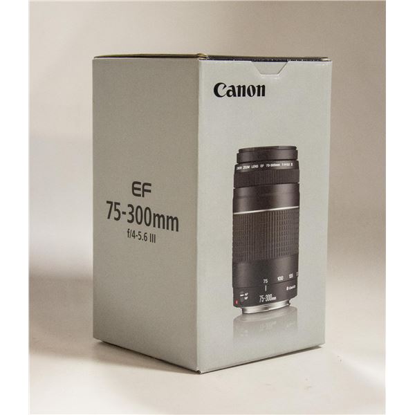 CANON ZOOM LENS EF 75-300MM F/4-5.6 III