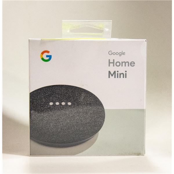 GOOGLE MINI HOME SPEAKER NEW IN BOX