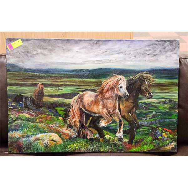 ORIGINAL OIL ON CANVAS PAINTING- "MEMORIES OF