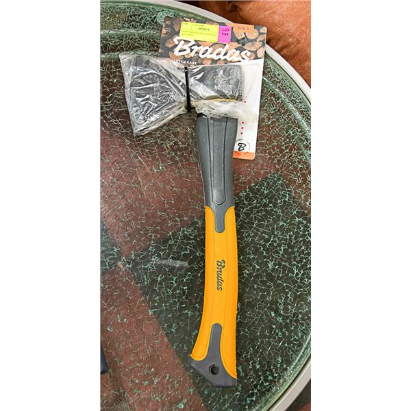 NEW FIBERGLASS HANDLED HATCHET