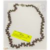 Image 1 : 23" IRIDESCENT FRESH WATER PEARLS NECKLACE